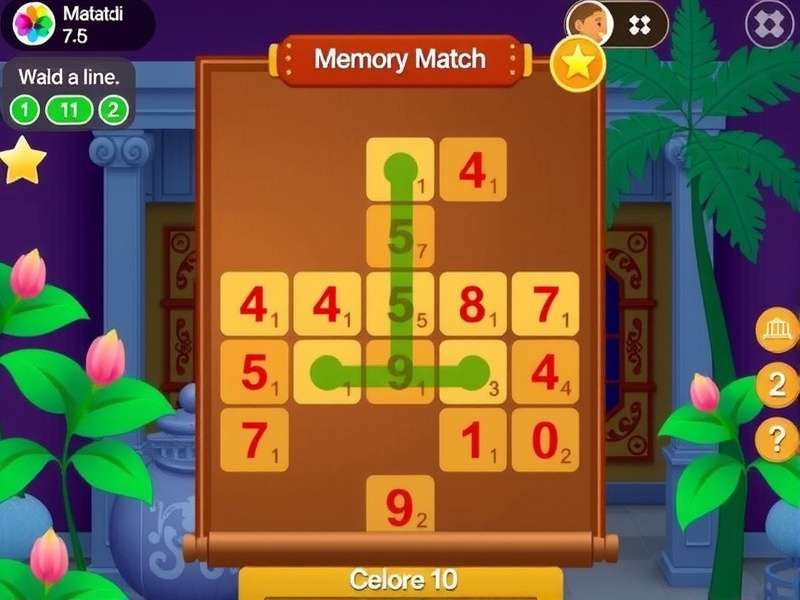 Memory Match Malayali Gameplay Screen